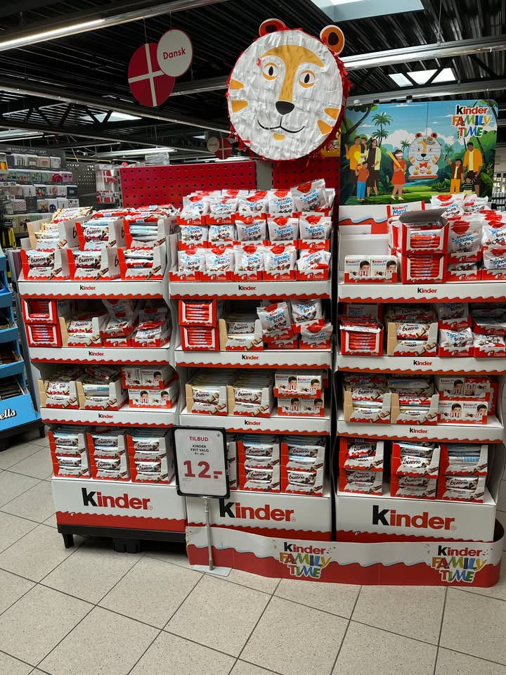 Spar Fårup tilbyder Kinder-varianter til fredagshyggen for kun 7,95 kr.