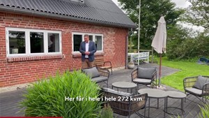 Moderne landejendom til salg på Mustrupvej i Solbjerg