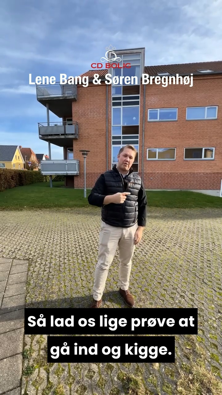 Stor andelslejlighed med altan i Alderslyst hos CD Bolig - Lene Bang & Søren Bregnhøj