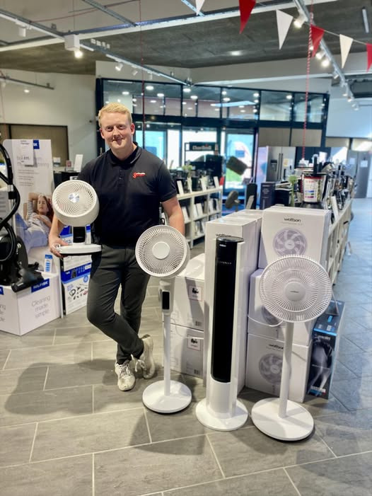 Skousen Holstebro har ventilatorer på lager fra 395,-
