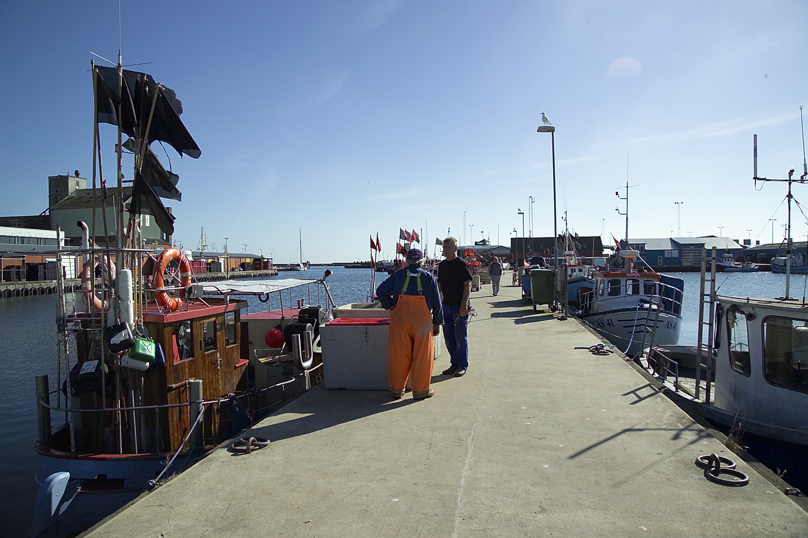 Gratis guidede ture ved Grenaa havn