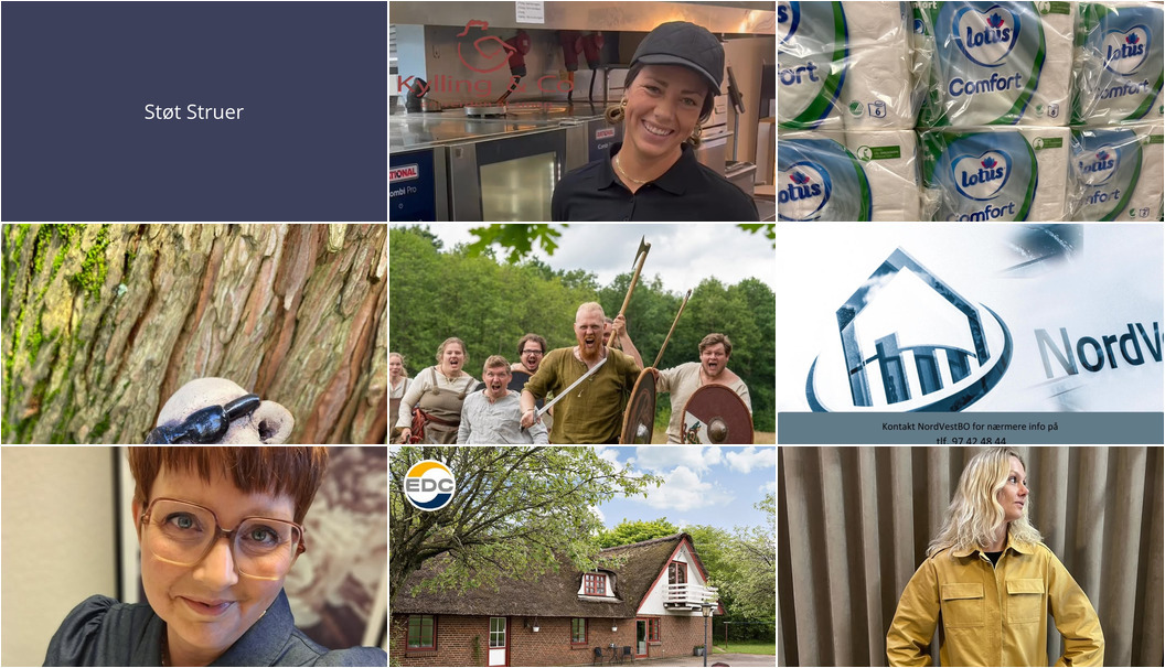 Nyt fra Florist Pernille DB, Museerne i Holstebro, Livingshop Holstebro og 5 andre