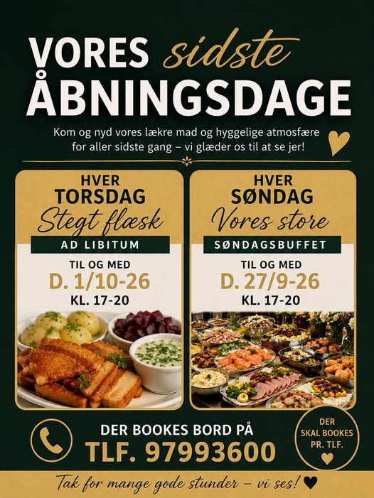Henriette Salomon Nielsen har sidste åbningsdag torsdag d. 1/10-26