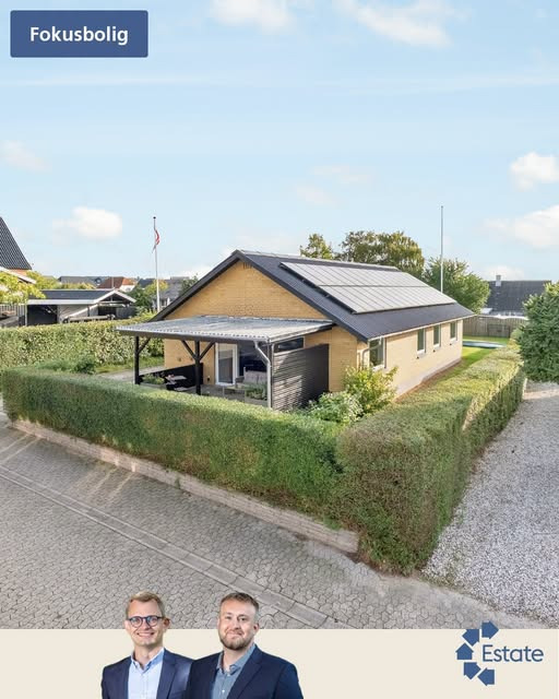 Estate Allebo Lystrup præsenterer moderne familievilla i hjertet af Kolind
