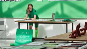 Kunst og teknologi mødes for at fremhæve ordblindhed på Holstebro Bibliotek