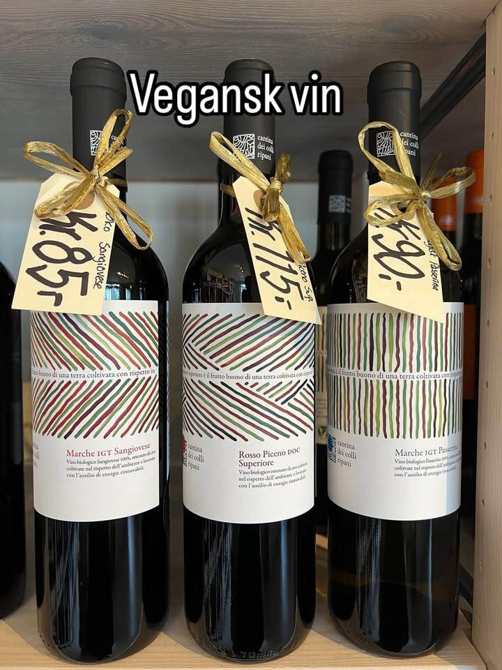 Den gode vino informerer: De fleste vine er ikke veganske, men der findes undtagelser