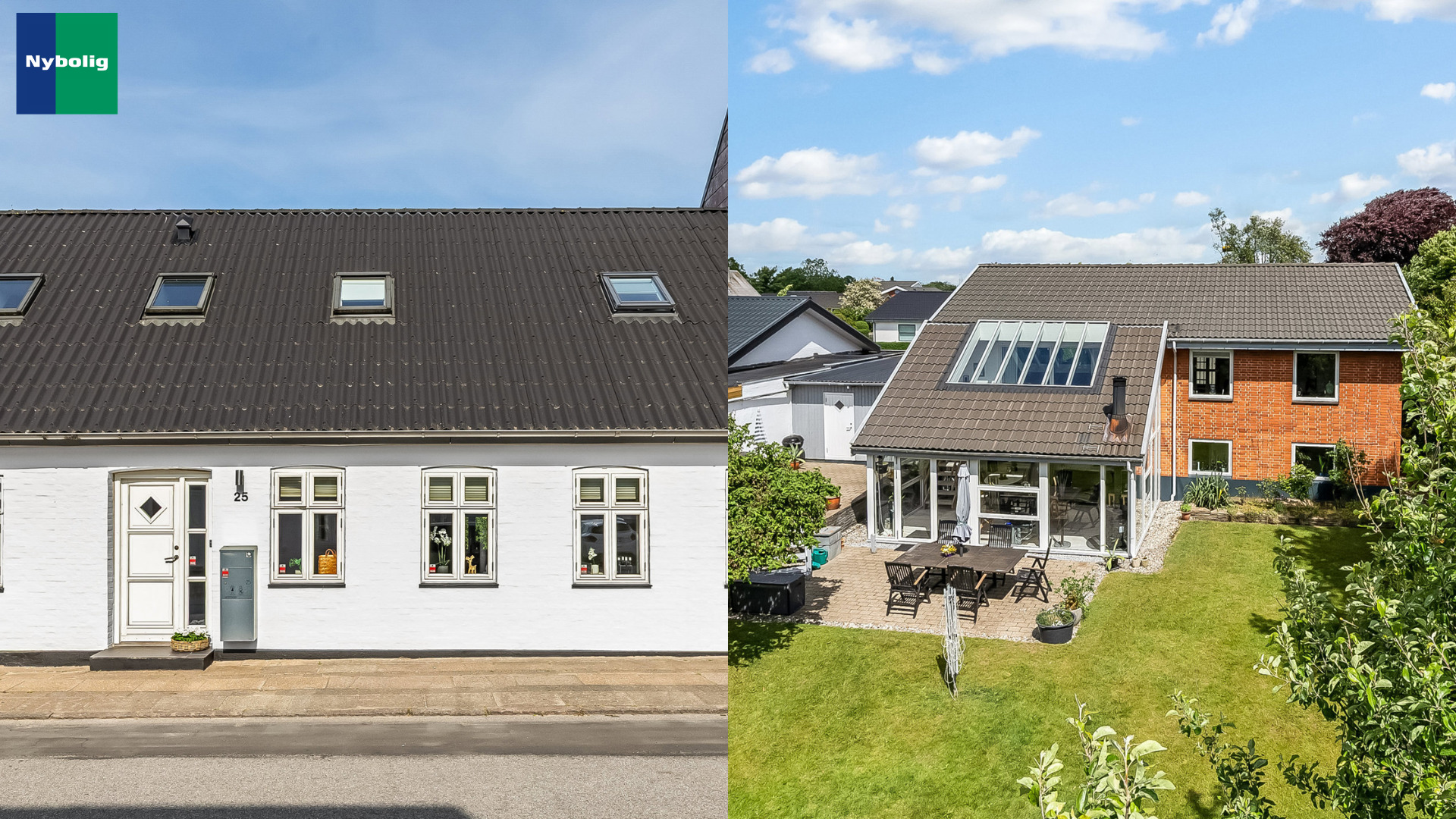 Nybolig Kolding præsenterer to gode boliger – hver med deres styrker