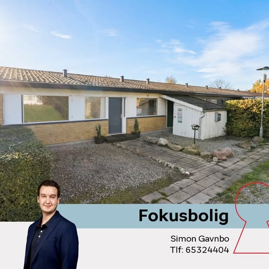 Rækkehus i Munkebo klar til at blive dit næste hjem: Sæt dit eget præg og nyd nærhed til alt du behøver