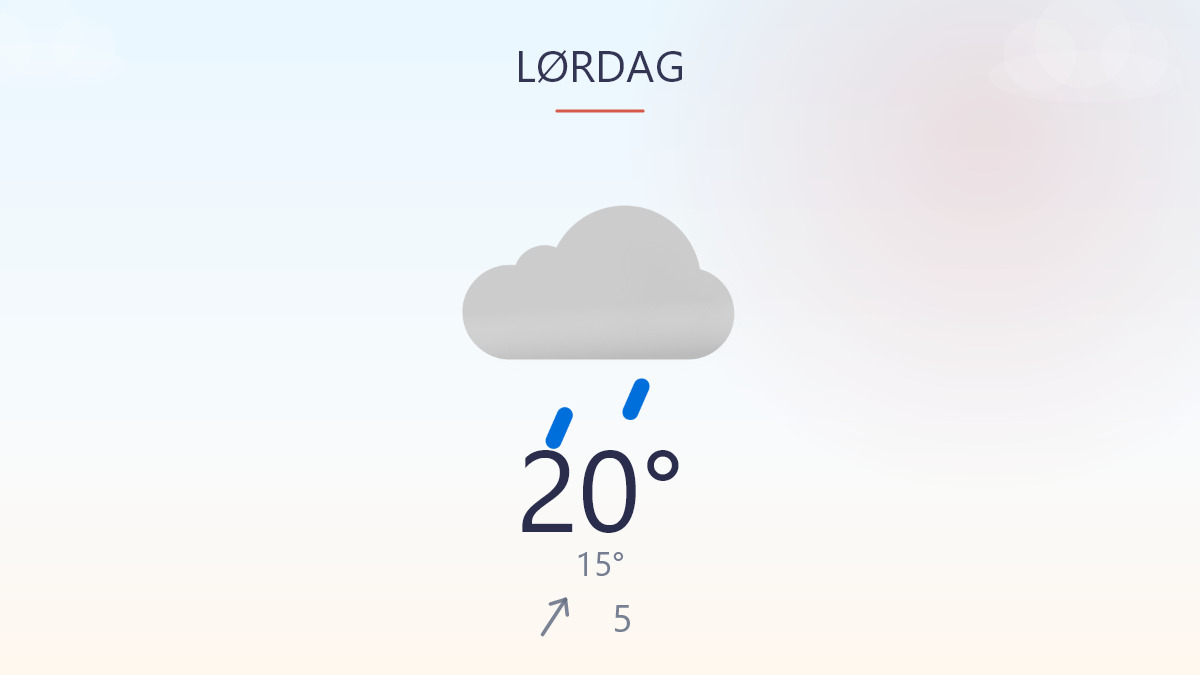 Tør dag med lunere takter