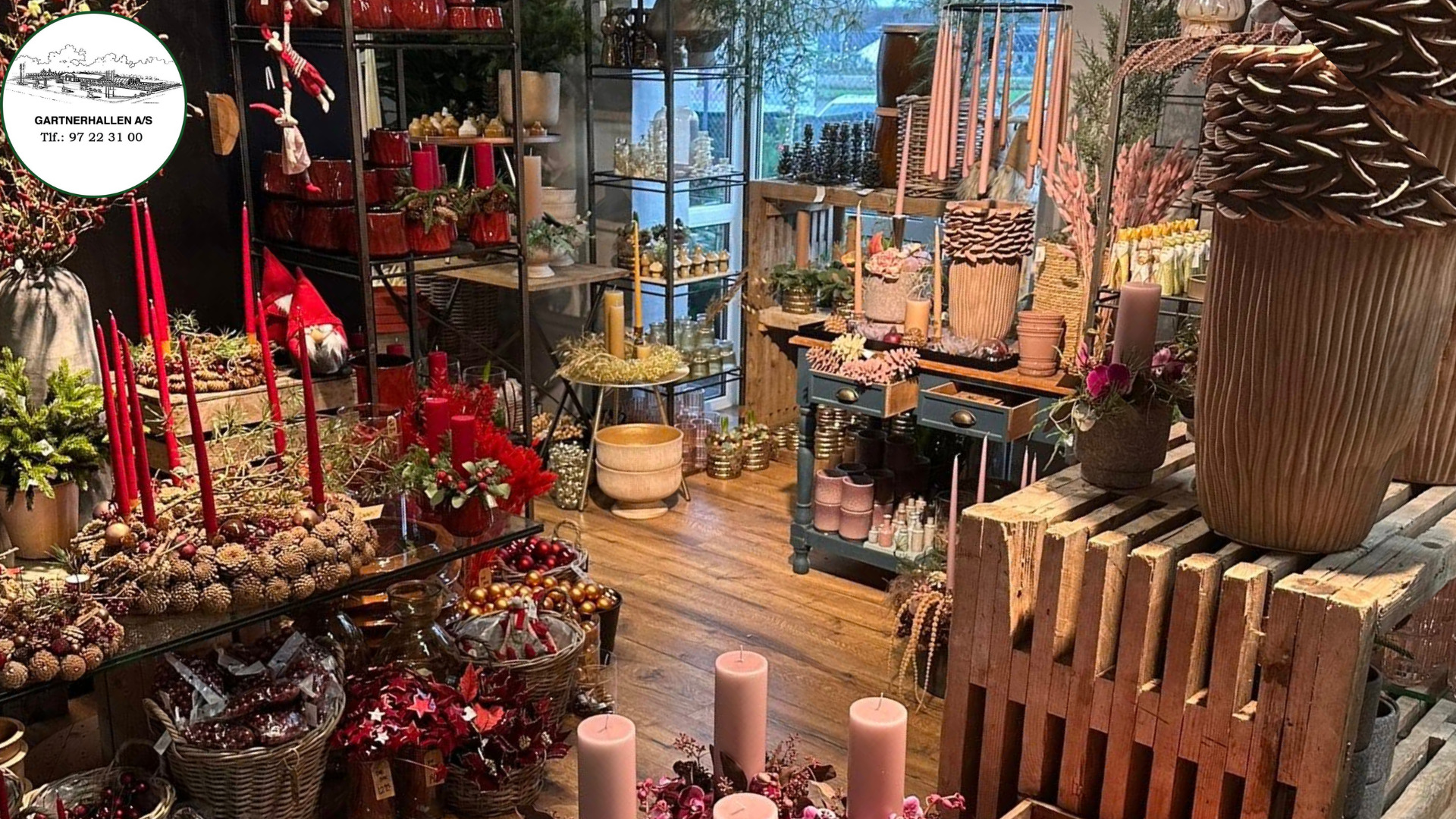 Juleåbent hus hos Midtjysk Gartnerhal d. 16. november