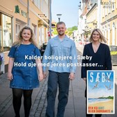 Mæglerhuset Sæby fejrer 3 år med gave til deres kunder