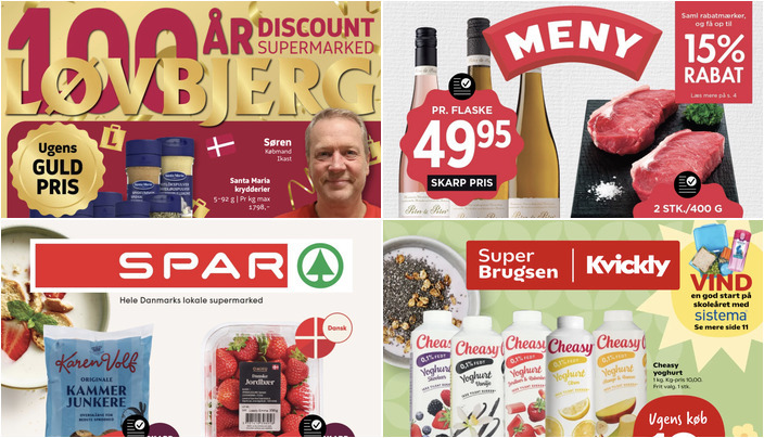 Santa Maria krydderier til kun 8,99 kr. og Lambi toiletpapir til 16 kr. - fantastiske tilbud i Struer