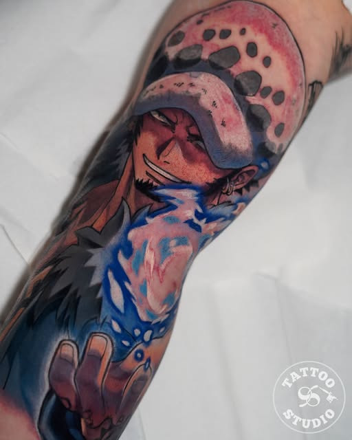 Tattoo Studio 96 Aarhus skaber skræddersyede anime-tatoveringer med intense farver