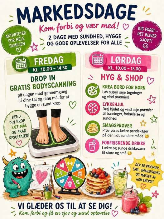 Houen Life Power inviterer til markedsdage i Brønderslev