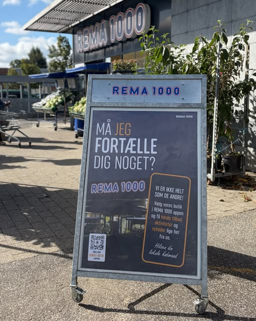 Rema 1000 Sindal kan nu vælges som lokal butik i REMA 1000-appen