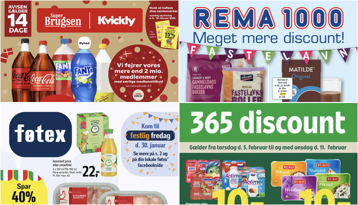 Juice fra Innocent til 22 kr. og fastelavnsboller til kun 8 kr. blandt ugens tilbud