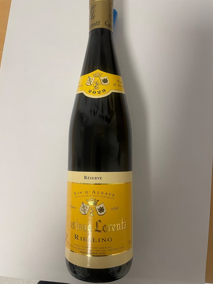 Meny Randers tilbyder Gustave Lorentz Riesling Reserve 2023 til særlig pris