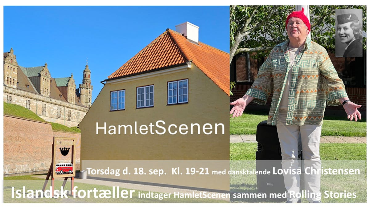 Oplev Lovisa Christensens fortællerkunst på Hamlet Scenen