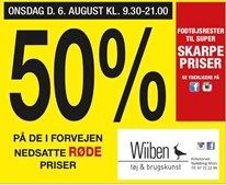 Wiiben annoncerer udsalgsslutspurt med vilde tilbud