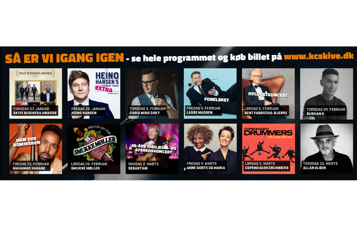 Corona aflyser messer i KulturCenter Skive