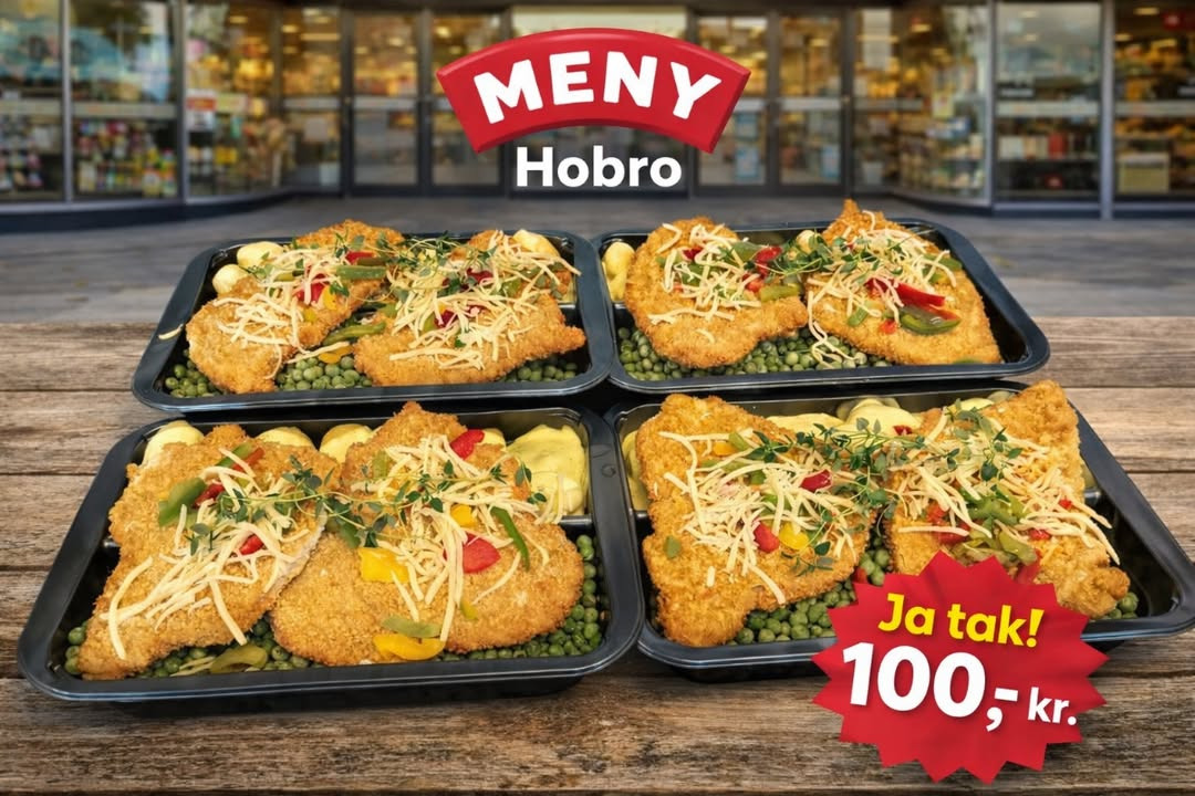 MENY Hobro tilbyder schnitzler med bearnaise til skarp pris