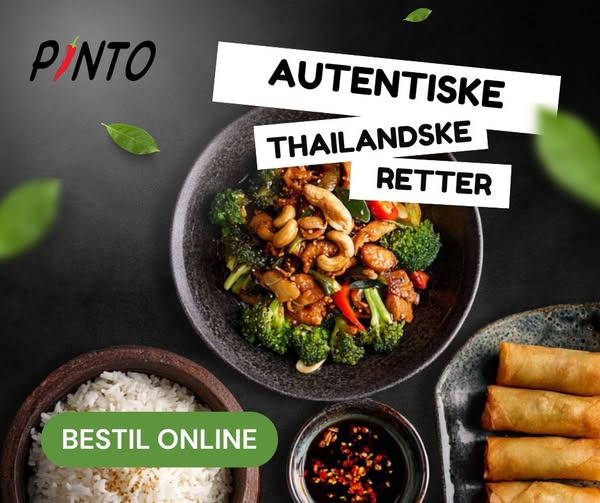 Pinto Thai Take Away tilbyder autentiske thailandske retter som takeaway