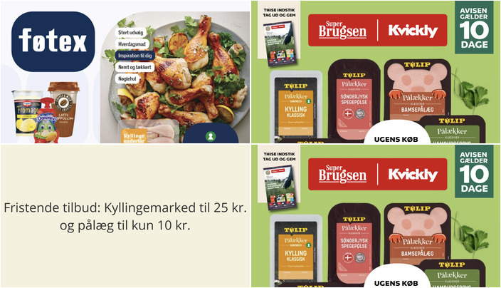 Fristende tilbud: Kyllingemarked til 25 kr. og pålæg til kun 10 kr.