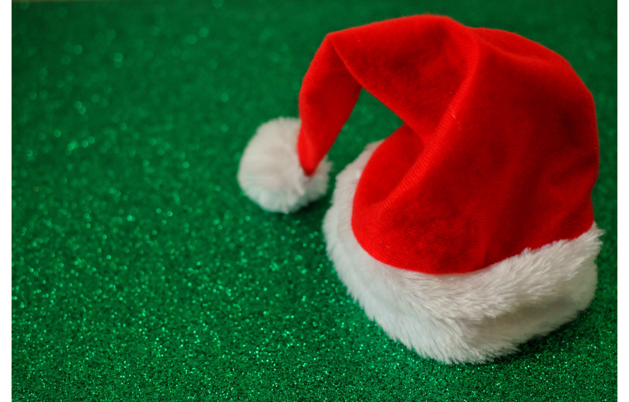 Nissehuedekorering i herningCentret