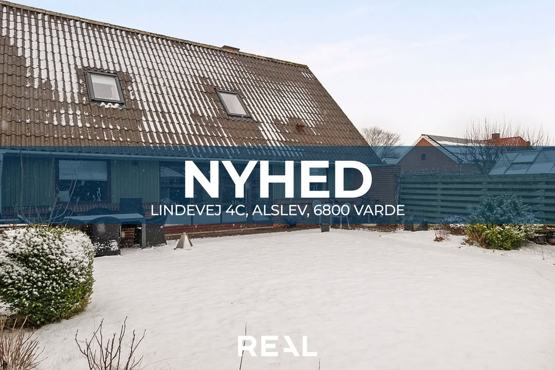 RealMæglerne Esbjerg og Bramming: Nyhed på Lindevej 4C, Alslev til 1.248.000 kr.
