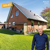Mæglerhuset Asger Larsen sælger hus på Mågevej 18 ved første fremvisning
