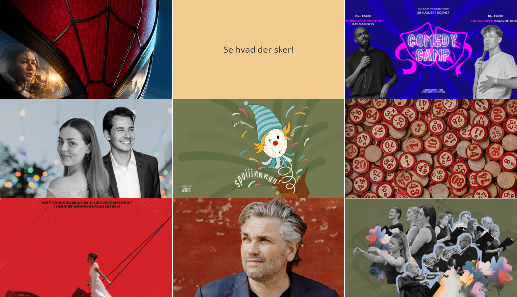 En weekend i Herning: Film, musik og festlige oplevelser
