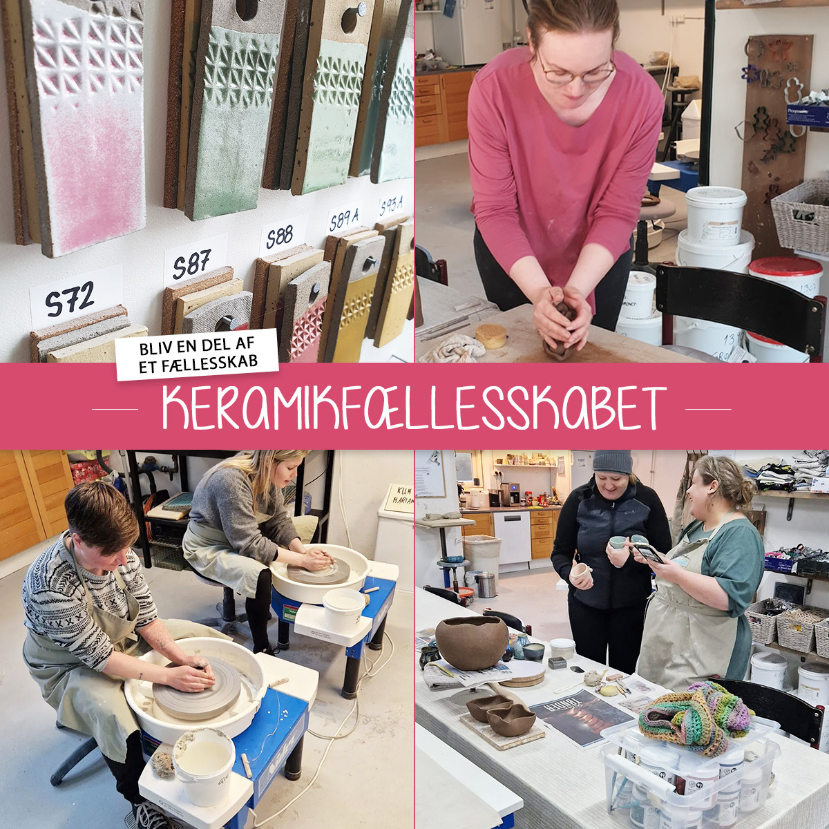 Bliv en del af keramikfællesskabet i Skive