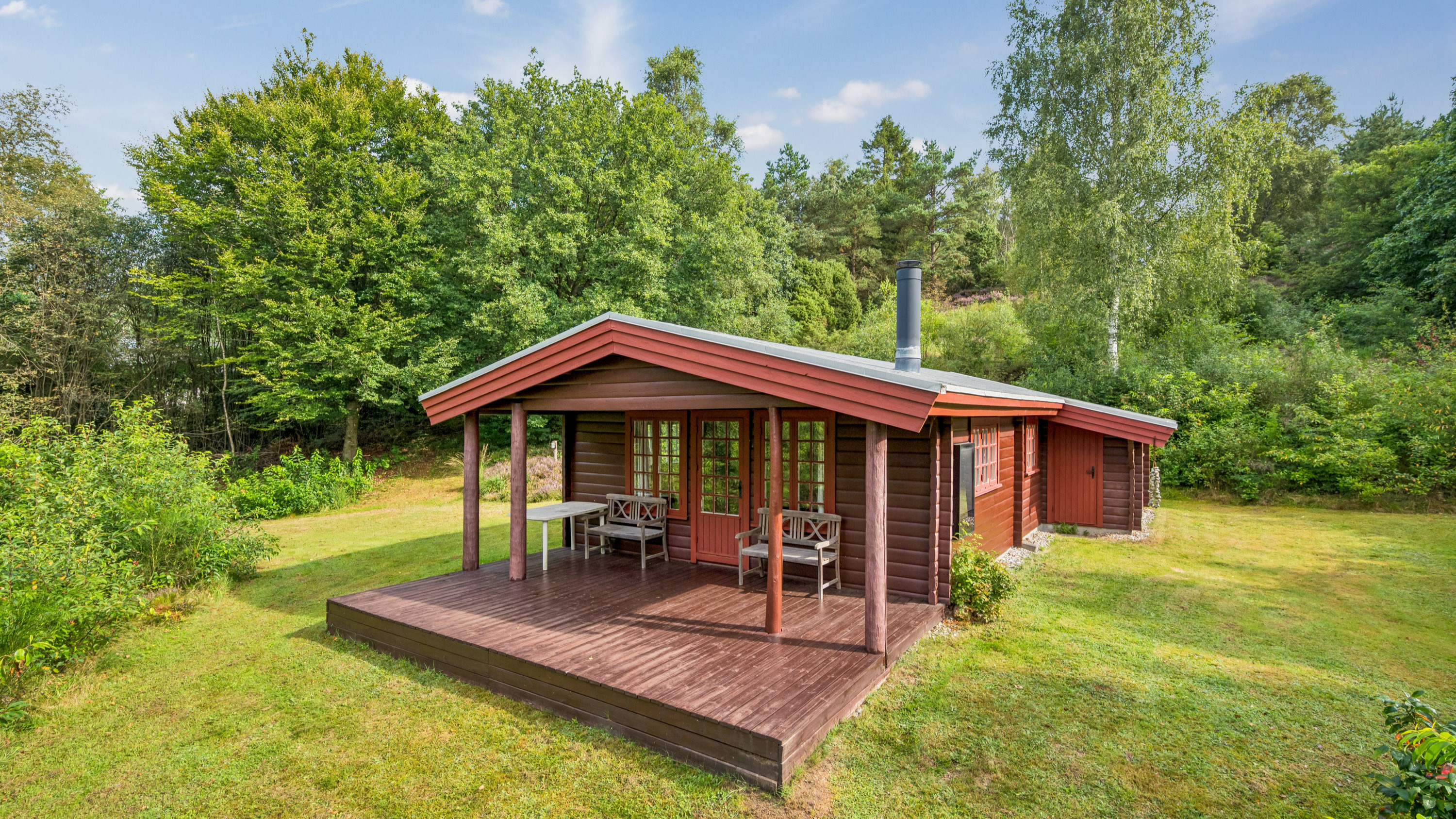 Åbent hus i Silkeborg byder på norsk bjælkehytteoplevelse