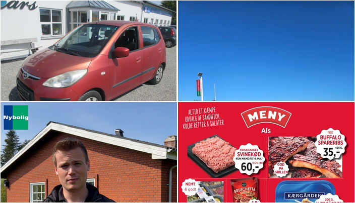 Nyt fra Meny Als, TT CARS ApS, Nybolig Hadsund og 2 andre