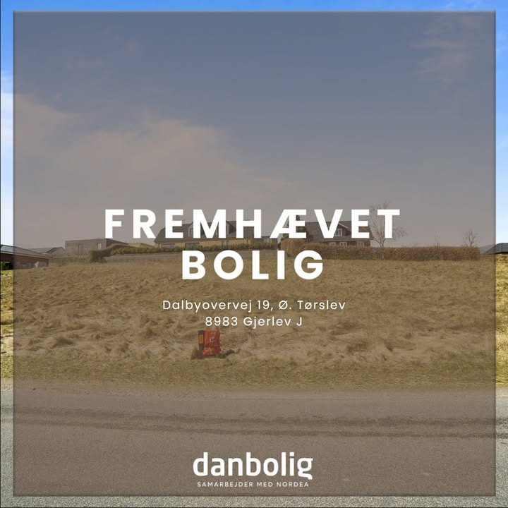 Byggegrund til salg i Ø. Tørslev: danbolig Randers fremhæver Dalbyovervej 19