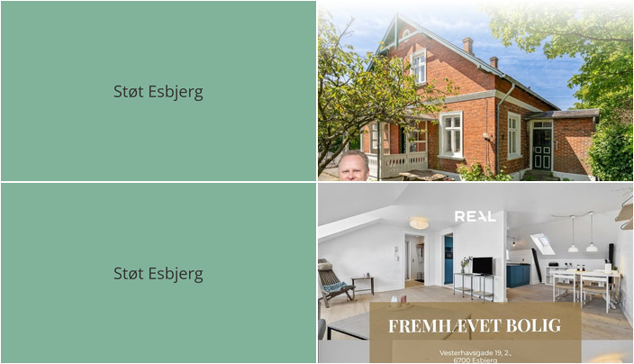 Nyt fra ESTATE Robin Thybo Esbjerg & Varde og RealMæglerne Esbjerg og Bramming