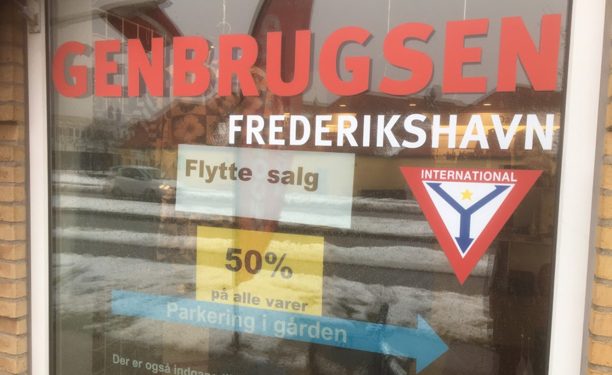 GENBRUGSEN holder flyttesalg: 50% rabat på alle varer 