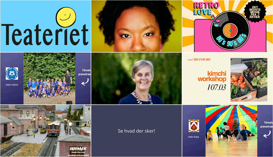 Oplev Odder i weekenden: Teaterkoncerter, intimkoncerter og retrofester