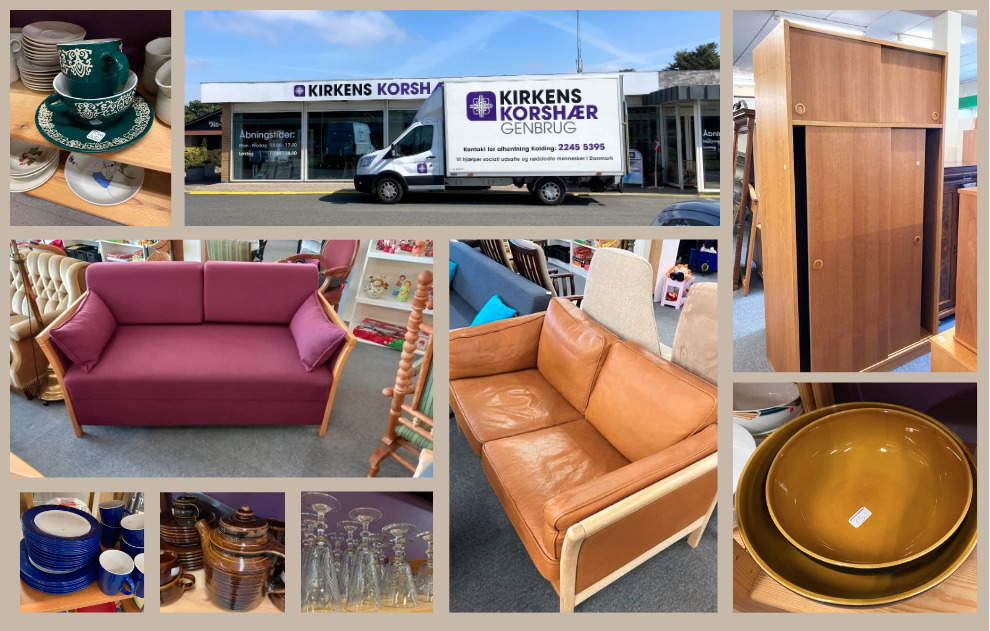 Passionerede frivillige sørger for genbrugsvarer til enhver smag hos Kirkens Korshær Genbrug