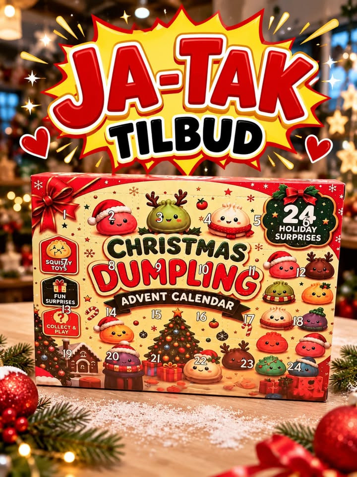 MENY Als melder Christmas Dumpling Advent Calendar udsolgt