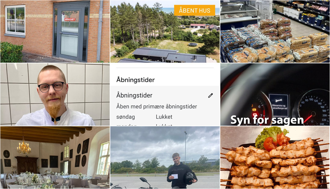 Nyt fra Møllers Cykel Shop, Skjoldmø Keramik, Ro & velvære og 8 andre
