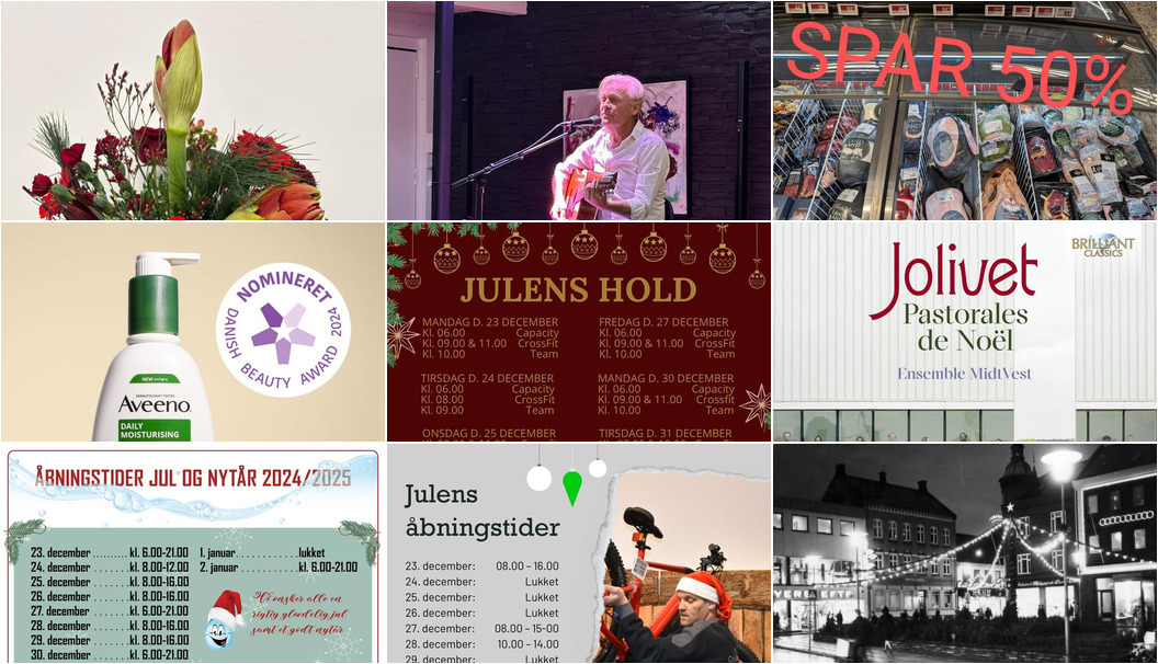 Nyt fra Cykelkram ApS, CrossFit Herning v/John Birkkjær, Herning Løve Apotek og 9 andre