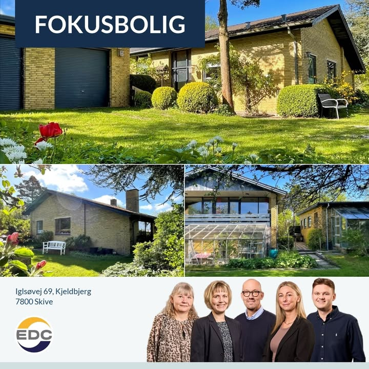 EDC Skive I/S præsenterer velholdt bolig med parklignende have til salg