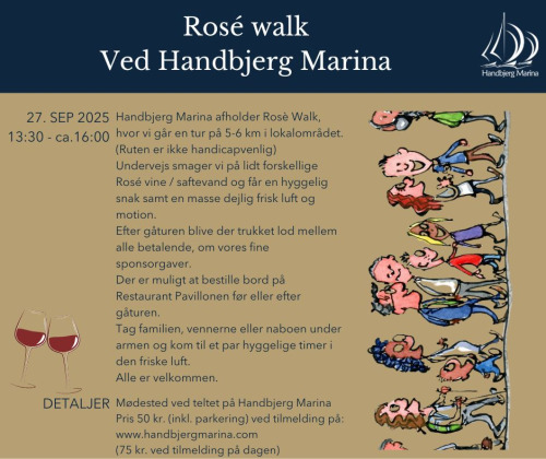 Tag på Rosé Walk ved Handbjerg Marina