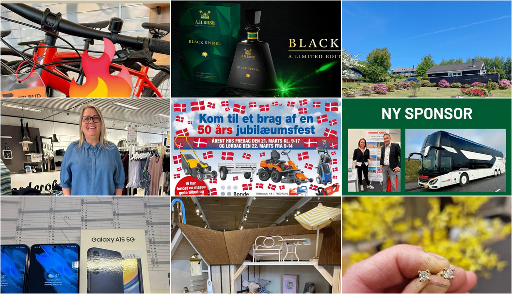 Nyt fra BioCirc Trav Arena Skive, JM Autoteknik, EDC Skive I/S og 11 andre