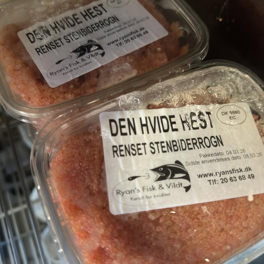 Den Hvide Hest Kolding præsenterer stenbiderrogn fra Island som luksusforret