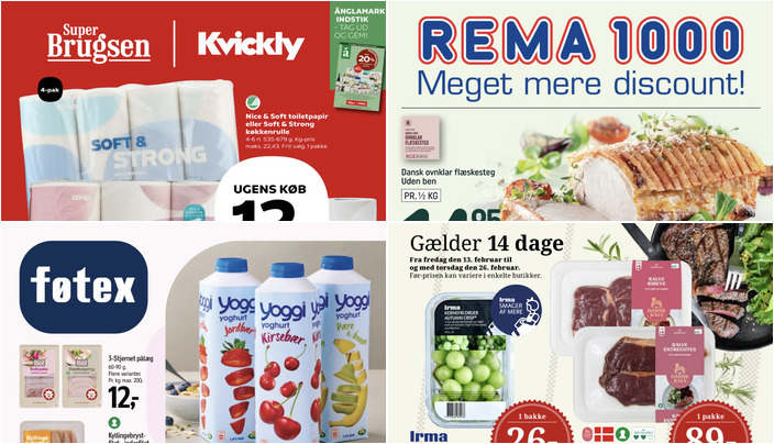 Lurpak smør til 12 kr. og økologiske danske gulerødder til 8 kr. - Se de lokale dagligvaretilbud