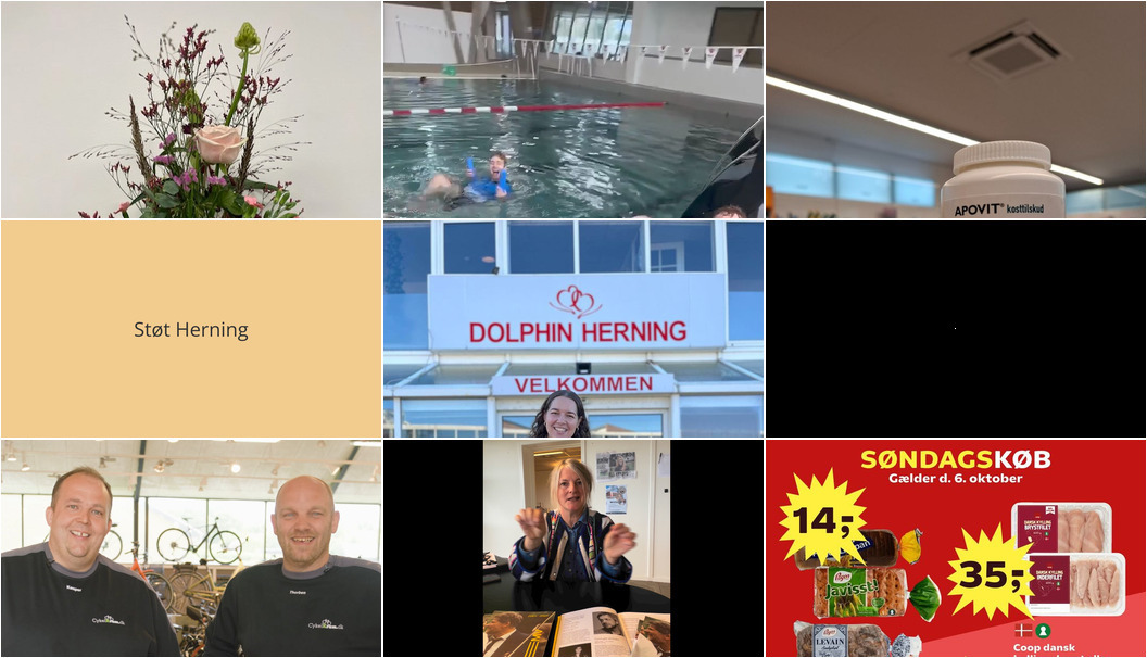 Nyt fra Herning Svømmehal, EMV, SUPERBRUGSEN HAMMERUM og 5 andre