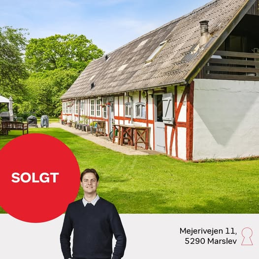 Home Kerteminde-Munkebo annoncerer salg af ejendom i Marslev