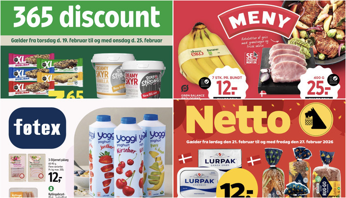 Dansk kalv entrecote til 89 kr. og 3-stjernet pålæg til 12 kr. - se de lokale dagligvaretilbud